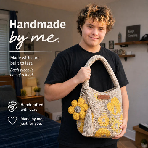 Crochet Flower Bag