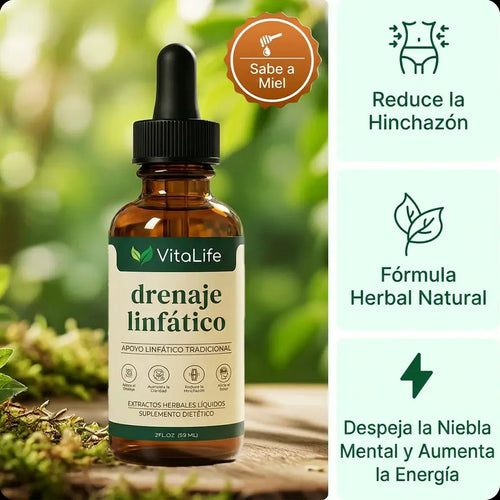 VitaLife®  Gotas de Drenaje Linfático